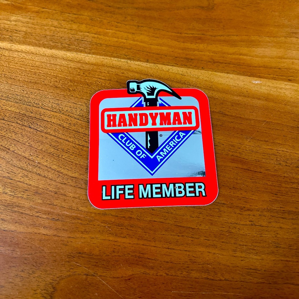 Vintage Handyman Club of America Sticker